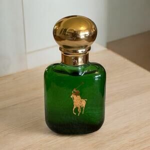 Ralph Lauren Polo Green Men EDT 0.5oz/15ml Splash Travel Mini NEW